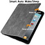 CaseMe - Tablet hoes geschikt voor iPad Mini 7.9 (2019) - Ming Book Case - Tablethoes met Auto Wake/Sleep functie - Grijs