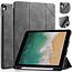 CaseMe CaseMe - Tablet hoes geschikt voor iPad Air 10.5 (2019) - Ming Book Case - Tablethoes met Auto Wake/Sleep functie - Grijs