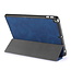 CaseMe - Tablet hoes geschikt voor iPad 10.2 (2021/2020/2019) - Ming Book Case - Tablethoes met Auto Wake/Sleep functie - Blauw