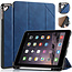 CaseMe - Tablet hoes geschikt voor iPad 9.7 (2017/2018) - Ming Book Case - Tablethoes met Auto Wake/Sleep functie - Blauw