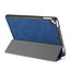 CaseMe - Tablet hoes geschikt voor iPad 9.7 (2017/2018) - Ming Book Case - Tablethoes met Auto Wake/Sleep functie - Blauw