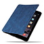 CaseMe - Tablet hoes geschikt voor iPad 9.7 (2017/2018) - Ming Book Case - Tablethoes met Auto Wake/Sleep functie - Blauw