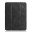 CaseMe - Tablet hoes geschikt voor iPad 10.2 (2021/2020/2019) - Ming Book Case - Tablethoes met Auto Wake/Sleep functie - Zwart