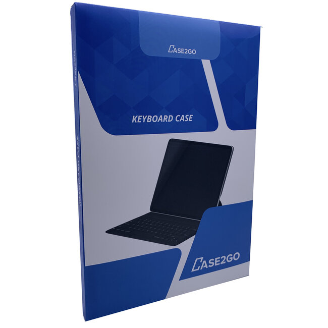 Bluetooth Keyboard Case geschikt voor Lenovo Tab P11 Pro - 11.5 inch hoes - QWERTY Toetsenbord met verlichting - Zwart