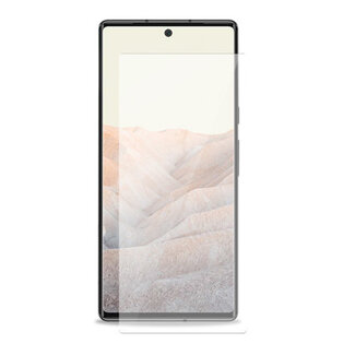 Case2go Screenprotector geschikt voor Google Pixel 6 - Tempered Glass - Gehard Glas - Transparant