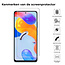 Screenprotector geschikt voor Xiaomi Redmi Note 11 - Tempered Glass - Gehard Glas - Transparant