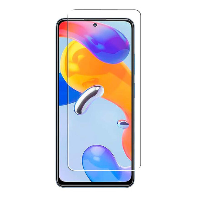 Screenprotector geschikt voor Xiaomi Redmi Note 11 Pro - Tempered Glass - Gehard Glas - Transparant