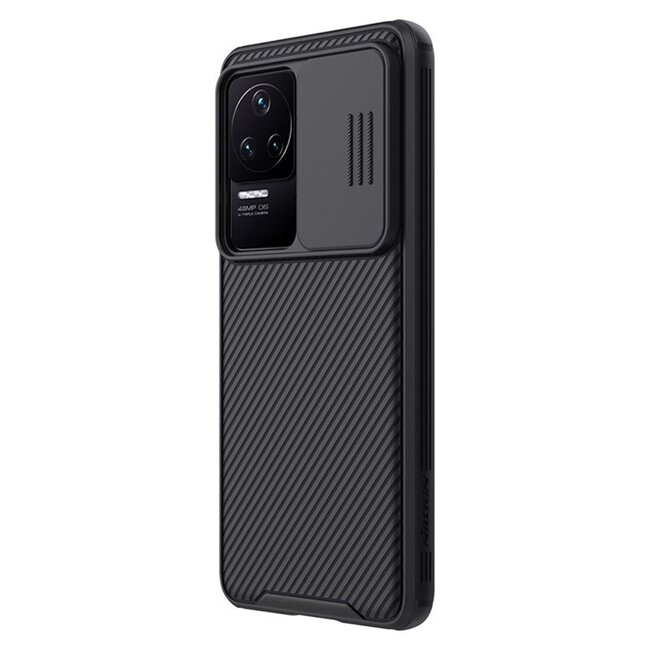 Telefoonhoesje geschikt voor Xiaomi K50 / K50 Pro - Nillkin CamShield Pro Case - Zwart