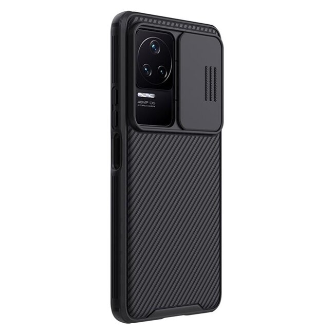 Telefoonhoesje geschikt voor Xiaomi K50 / K50 Pro - Nillkin CamShield Pro Case - Zwart