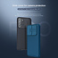 Telefoonhoesje geschikt voor Samsung Galaxy S22 Plus 5G - Nillkin CamShield Pro Case - Groen
