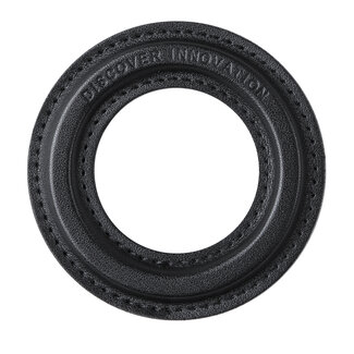 Nillkin Nillkin - Magnetische Ring - Snaphold Magnetic sticker - Vegan Leer - Geschikt voor iPhone 12/iPhone 13 serie - Zwart