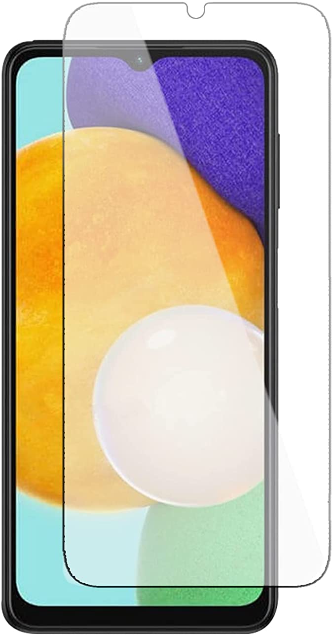 Case2go - Screenprotector geschikt voor Samsung Galaxy A13 - Full Cover - Screenprotector - Gehard Glas - Zwart afbeelding