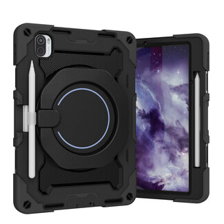 Case2go Tablet Hoes geschikt voor Xiaomi Pad 5 / 5 Pro - 11 Inch - Armor Case met Ring - Pencil Houder - Zwart