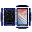 Tablet Hoes geschikt voor Lenovo Tab M10 HD (2020) - 10.1 Inch - Armor Case met Ring - Pencil Houder - Donker Blauw