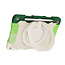 Tablet Hoes geschikt voor Huawei MatePad 11 (2021) - 11 Inch - Armor Case met Ring - Pencil Houder - Regenboog Groen