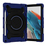 Tablet Hoes geschikt voor Samsung Galaxy Tab A8 (2022 &amp; 2021) - 10.5 Inch - Armor Case met Ring - Pencil Houder - Donker Blauw