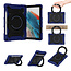 Tablet Hoes geschikt voor Samsung Galaxy Tab A8 (2022 &amp; 2021) - 10.5 Inch - Armor Case met Ring - Pencil Houder - Donker Blauw