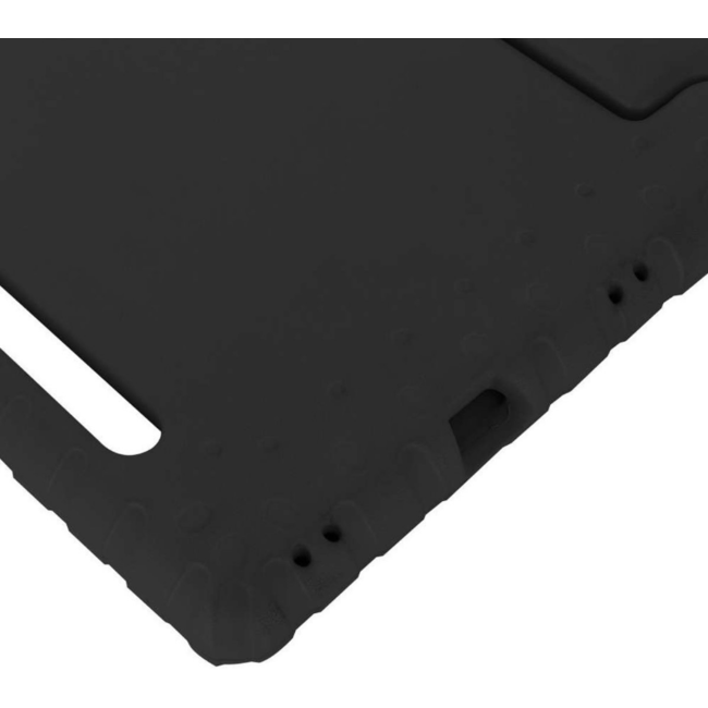 Hoes geschikt voor Samsung Galaxy S6 Lite (2024) / Samsung Galaxy Tab S6 Lite (2022/2020) - 10.4 Inch - Schokbestendige case met handvat - Zwart