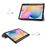 Hoes voor de Samsung Galaxy Tab S6 Lite (2022) - 10.4 Inch - Tri-Fold Book Case met Stylus Pen houder - Flower Fairy