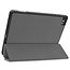 Hoes voor de Samsung Galaxy Tab S6 Lite (2022) - 10.4 Inch - Tri-Fold Book Case met Stylus Pen houder - Grijs
