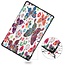 Hoes voor de Samsung Galaxy Tab S6 Lite (2022) - 10.4 Inch - Tri-Fold Book Case - Vlinders