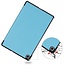 Hoes voor de Samsung Galaxy Tab S6 Lite (2022) - 10.4 Inch - Tri-Fold Book Case - Licht Blauw