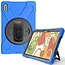 Tablet hoes geschikt voor Huawei MatePad 10.4 (2022) - Hand Strap Armor Case - Blauw