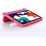 Case2go - Hoes geschikt voor Huawei MatePad 10.4 (2022) - Schokbestendige case met handvat - Magenta