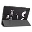 Tablet hoes geschikt voor Huawei MatePad 10.4 (2022) - Tri-Fold Book Case - Met Auto Wake/Sleep functie - Don't Touch Me
