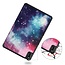 Tablet hoes geschikt voor Huawei MatePad 10.4 (2022) - Tri-Fold Book Case - Met Auto Wake/Sleep functie - Galaxy