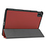 Tablet hoes geschikt voor Huawei MatePad 10.4 (2022) - Tri-Fold Book Case - Met Auto Wake/Sleep functie - Donker Rood