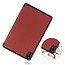 Tablet hoes geschikt voor Huawei MatePad 10.4 (2022) - Tri-Fold Book Case - Met Auto Wake/Sleep functie - Donker Rood