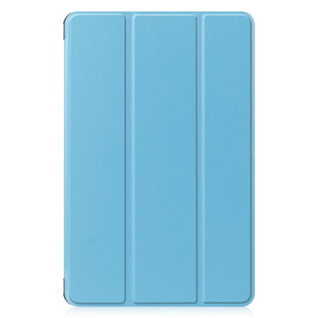 Tablet hoes geschikt voor Huawei MatePad 10.4 (2022) - Tri-Fold Book Case - Met Auto Wake/Sleep functie - Licht Blauw