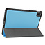 Tablet hoes geschikt voor Huawei MatePad 10.4 (2022) - Tri-Fold Book Case - Met Auto Wake/Sleep functie - Licht Blauw