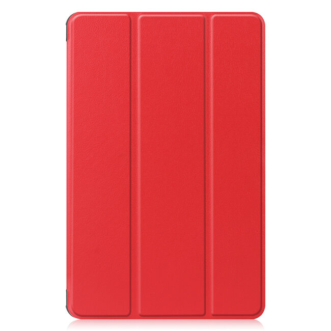 Tablet hoes geschikt voor Huawei MatePad 10.4 (2022) - Tri-Fold Book Case - Met Auto Wake/Sleep functie - Rood