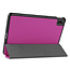 Tablet hoes geschikt voor Huawei MatePad 10.4 (2022) - Tri-Fold Book Case - Met Auto Wake/Sleep functie - Paars