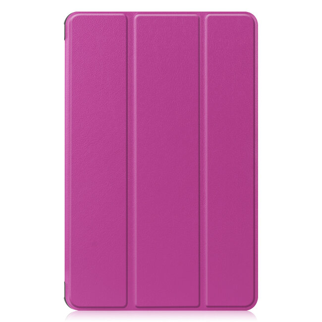 Tablet hoes geschikt voor Huawei MatePad 10.4 (2022) - Tri-Fold Book Case - Met Auto Wake/Sleep functie - Paars