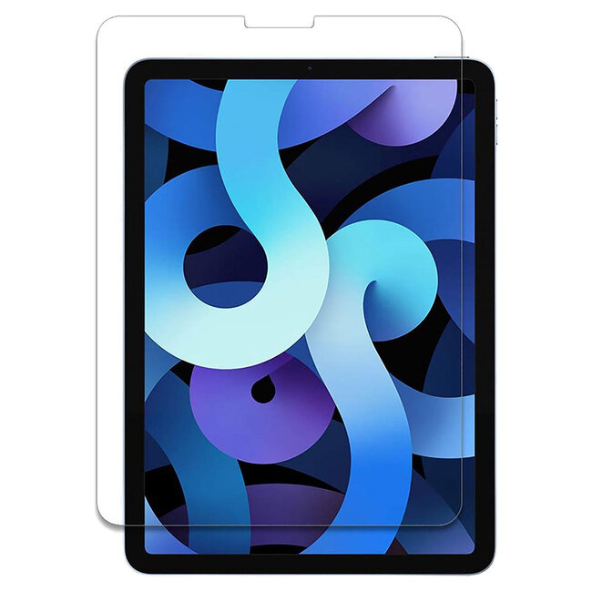 Case2go - Tablet Screenprotector geschikt voor iPad Air 10.9 (2020) screenprotector - Tempered Glass - Case Friendly - Tranparant