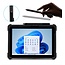 Hoes geschikt voor Microsoft Surface Go 1/2/3/4 - 10.5 Inch - Verstelbaar - Compatible met Toetsenbord - Stylus Houder - Zwart