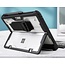 Hoes geschikt voor Microsoft Surface Go 1/2/3/4 - 10.5 Inch - Verstelbaar - Compatible met Toetsenbord - Stylus Houder - Zwart