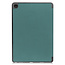 Case2go - Tablet Hoes geschikt voor Lenovo Tab M10 Plus (3rd Gen) - Tri-Fold Book Case - Pencil Houder - Met Auto Sleep/Wake functie - Groen