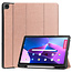 Case2go Case2go - Tablet Hoes geschikt voor Lenovo Tab M10 Plus (3rd Gen) - Tri-Fold Book Case - Pencil Houder - Met Auto Sleep/Wake functie - Rose-Goud