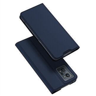 Dux Ducis - Telefoon Hoesje geschikt voor Realme GT2 - Skin Pro Book Case - Donker Blauw