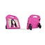 Tablet hoes geschikt voor iPad Mini 6 (2021) - Schokbestendige case met handvat - Thumbs Kids Cover - Magenta