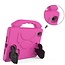 Tablet hoes geschikt voor Apple iPad Mini 6 (2021) / Mini 7 (2024) - Schokbestendige case met handvat - Thumbs Kids Cover - Magenta