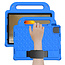 Case2go Tablet hoes geschikt voor iPad Air 10.9 (2022/2020) - Schokbestendige case met handvaten - Diamond Kids Cover met schouderriem - Blauw