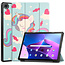 Case2go Tablet hoes geschikt voor Lenovo Tab M10 Plus (3e generatie) 10.6 inch - Tri-Fold Book Case - Eenhoorn