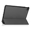 Tablet hoes geschikt voor Lenovo Tab M10 Plus (3e generatie) 10.6 inch - Tri-Fold Book Case - Grijs