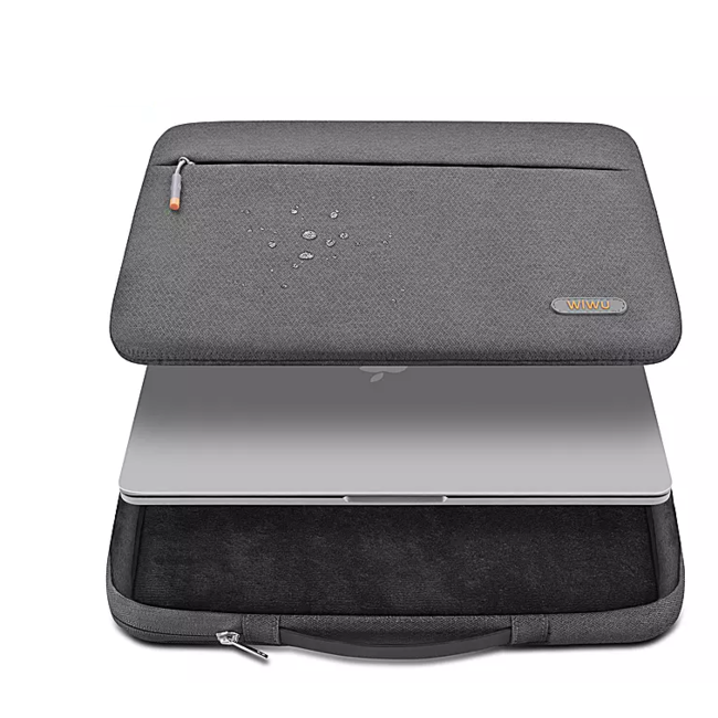 WIWU - Laptoptas- Laptop Tas - Laptophoes- 13 Inch - Laptop Sleeve- Laptop Tas- WIWU Pilot Laptop Sleeve - Grijs