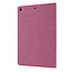 Tablet hoes geschikt voor iPad 10.2 inch 2019 / 2020  - Book Case met Soft TPU houder + Screenprotector - Roze